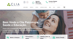 Desktop Screenshot of cliapsicologia.com.br